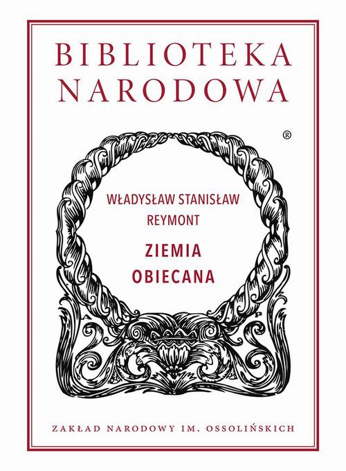 Обложка книги под заглавием:Ziemia obiecana