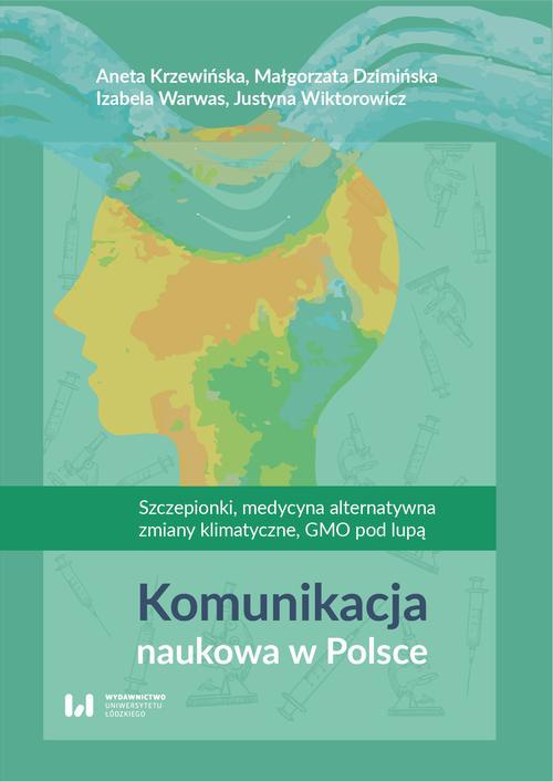 The cover of the book titled: Komunikacja naukowa w Polsce