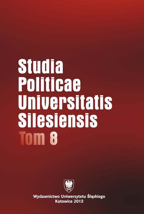 Okładka książki o tytule: Studia Politicae Universitatis Silesiensis. T. 8