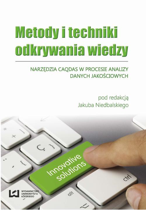 Обложка книги под заглавием:Metody i techniki odkrywania wiedzy