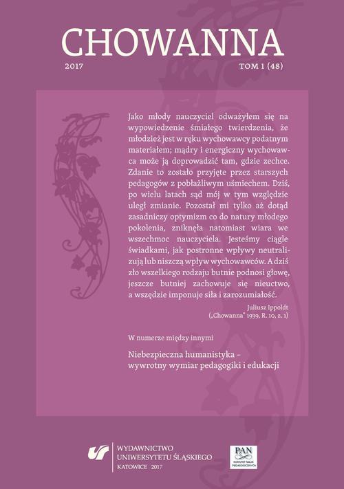 Okładka książki o tytule: Chowanna 2018. T. 1 (50): Perspektywy edukacji małego dziecka w kontekście zmian oświatowych