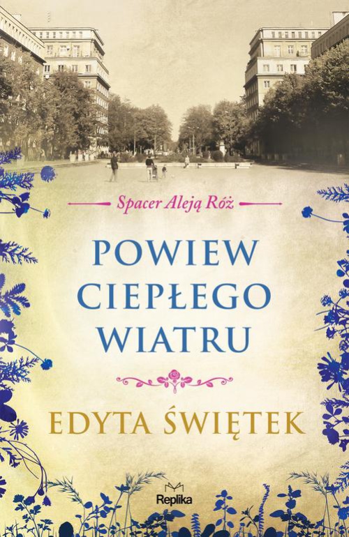The cover of the book titled: Powiew ciepłego wiatru
