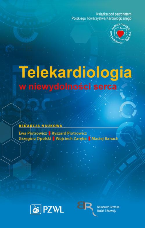 The cover of the book titled: Telekardiologia w niewydolności serca