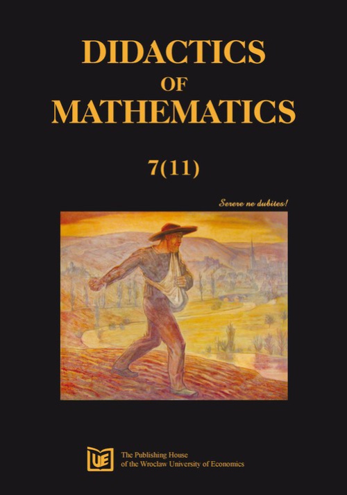 Okładka książki o tytule: Didactics of Mathematics 7(11)