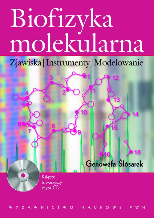 Okładka książki o tytule: Biofizyka molekularna. Zjawiska. Instrumenty. Modelowanie
