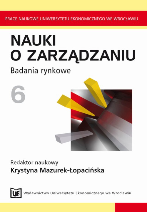 The cover of the book titled: Nauki o Zarządzaniu 6