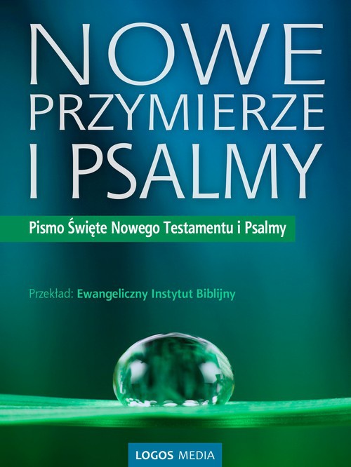 Обложка книги под заглавием:Nowe Przymierze i Psalmy