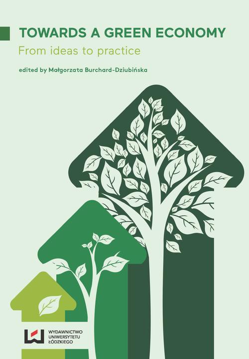 Обложка книги под заглавием:Towards a Green Economy