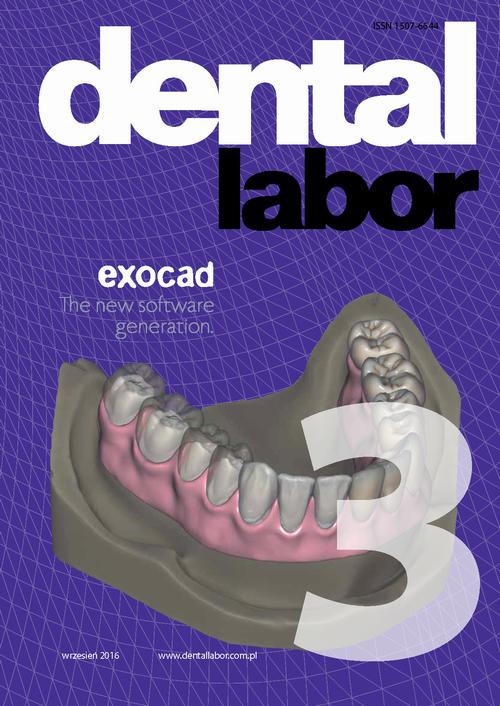 Обложка книги под заглавием:Dental Labor 3/2016