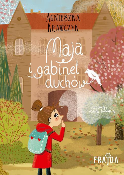Обложка книги под заглавием:Maja i gabinet duchów
