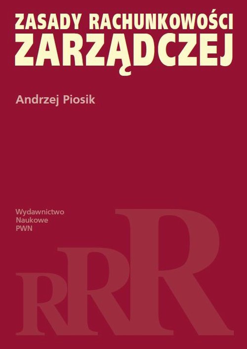 Обкладинка книги з назвою:Zasady rachunkowości zarządczej
