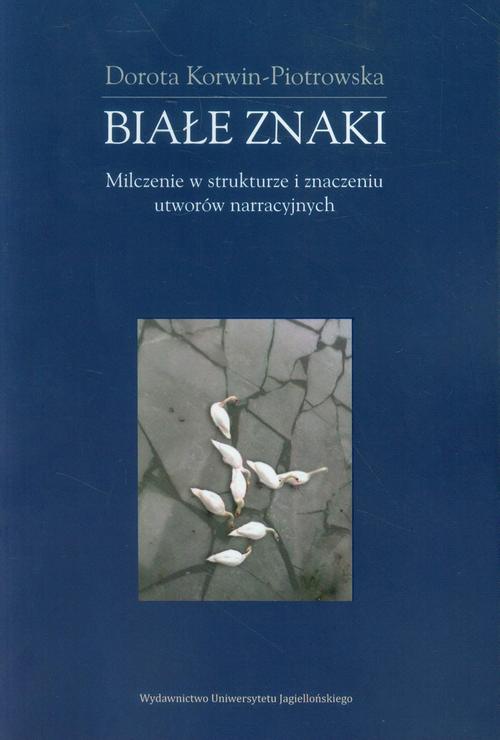 The cover of the book titled: Białe znaki