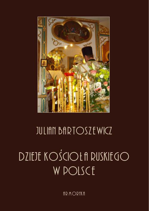 The cover of the book titled: Dzieje kościoła ruskiego w Polsce