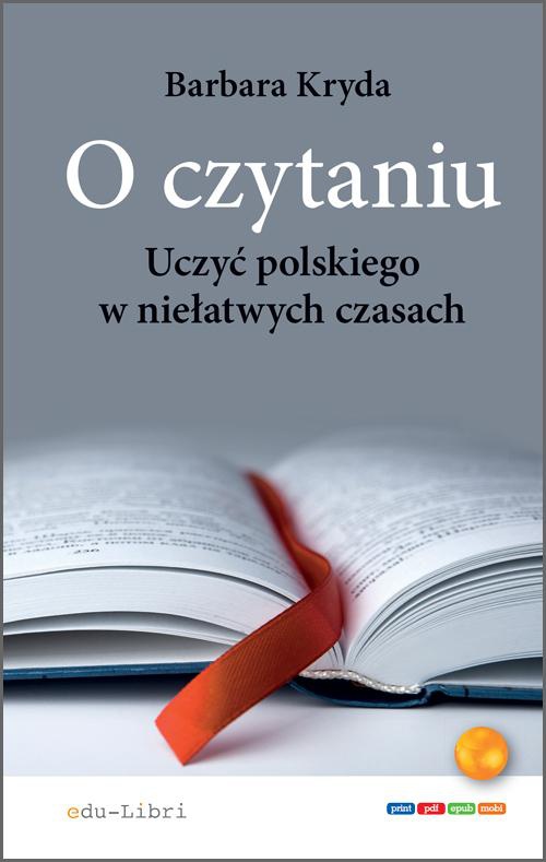 The cover of the book titled: O czytaniu