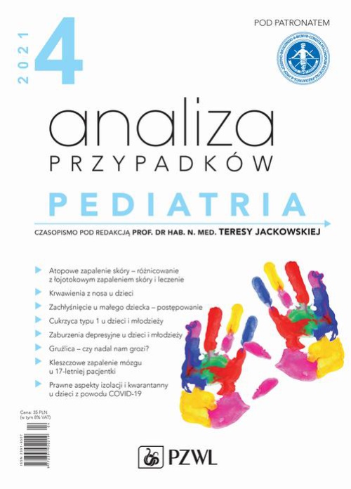 Okładka książki o tytule: Analiza Przypadków. Pediatria 4/2021