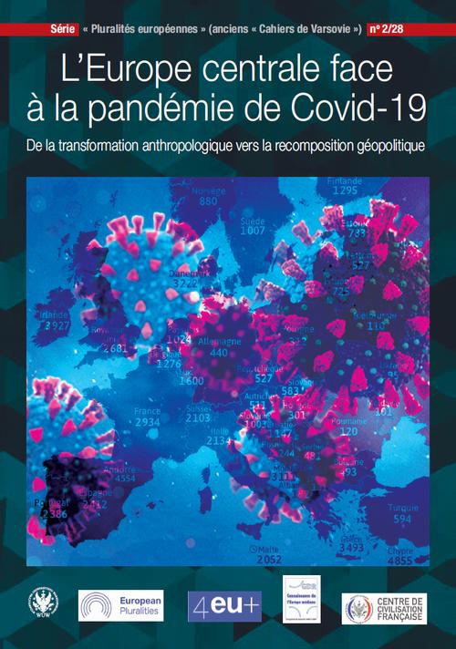 Okładka książki o tytule: L’Europe centrale face à la pandémie de Covid-19