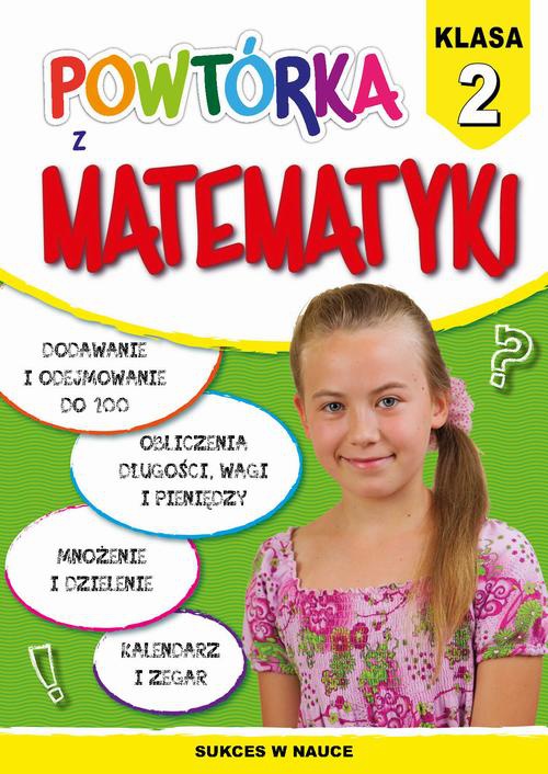 The cover of the book titled: Powtórka z matematyki. Klasa 2