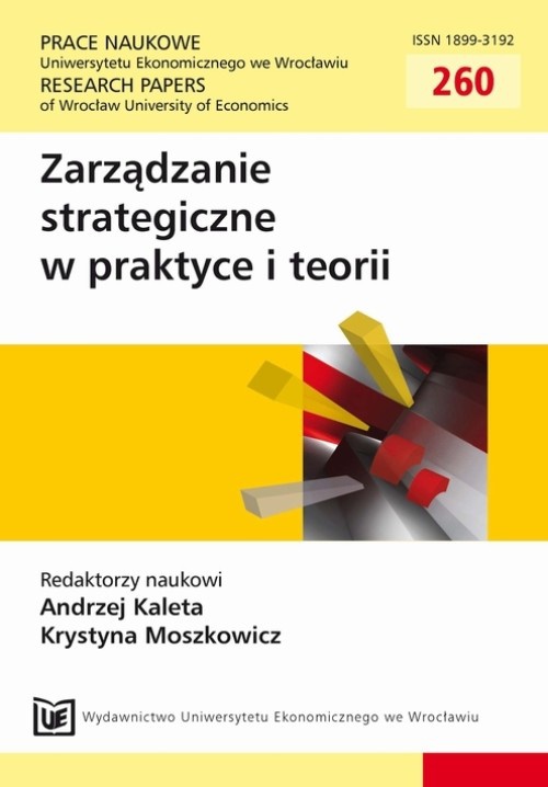 Okładka książki o tytule: Zarządzanie strategiczne w praktyce i teorii