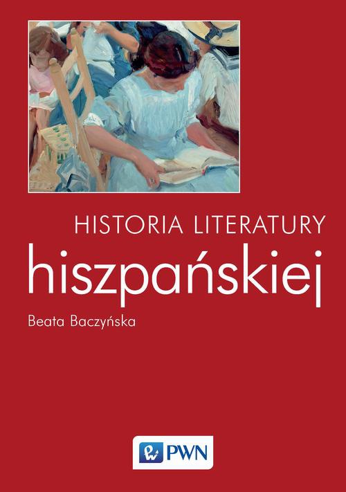 The cover of the book titled: Historia literatury hiszpańskiej