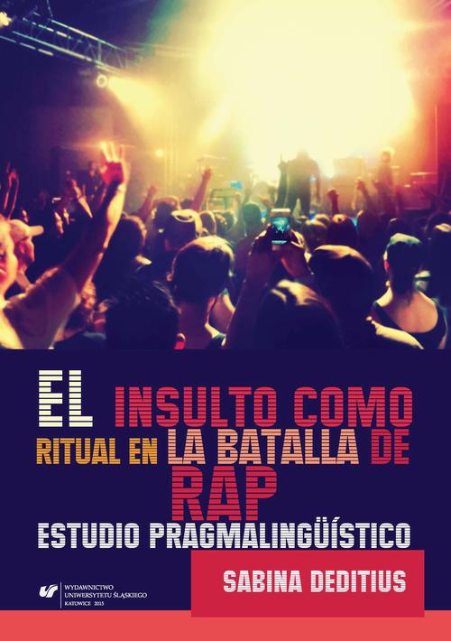 Обложка книги под заглавием:El insulto como ritual en la „Batalla de Rap”