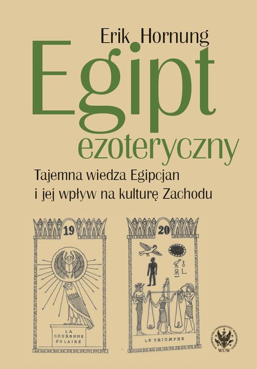Обложка книги под заглавием:Egipt ezoteryczny