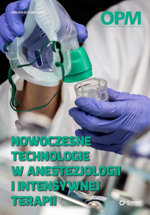 Okładka książki o tytule: Nowoczesne technologie w anestezjologii i intensywnej terapii