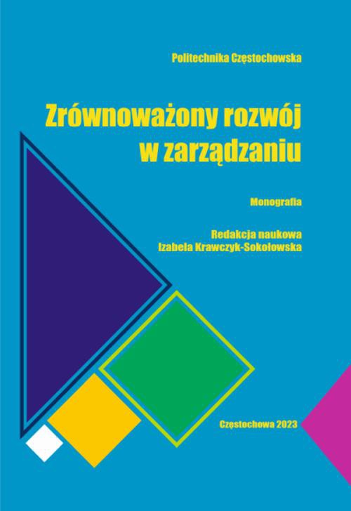 Okładka książki o tytule: Zrównoważony rozwój w zarządzaniu