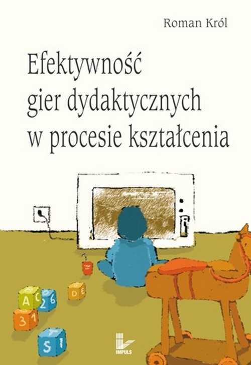 Обложка книги под заглавием:Efektywność gier dydaktycznych w procesie kształcenia