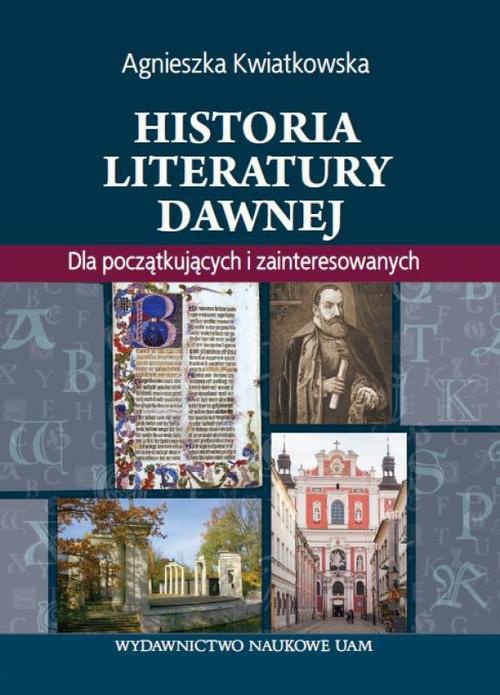 The cover of the book titled: Historia literatury dawnej