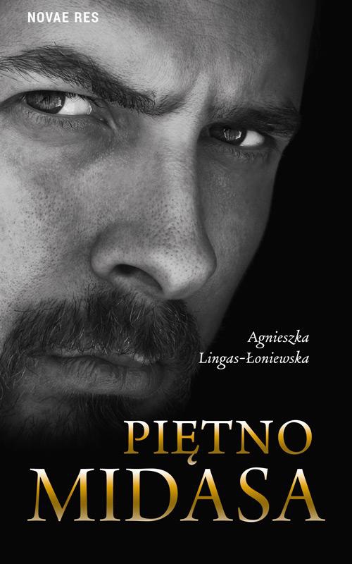 The cover of the book titled: Piętno Midasa