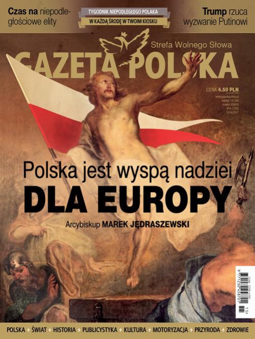 Okładka książki o tytule: Gazeta Polska 12/04/2017