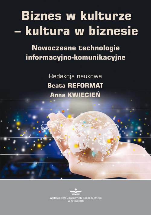 The cover of the book titled: Biznes w kulturze - kultura w biznesie