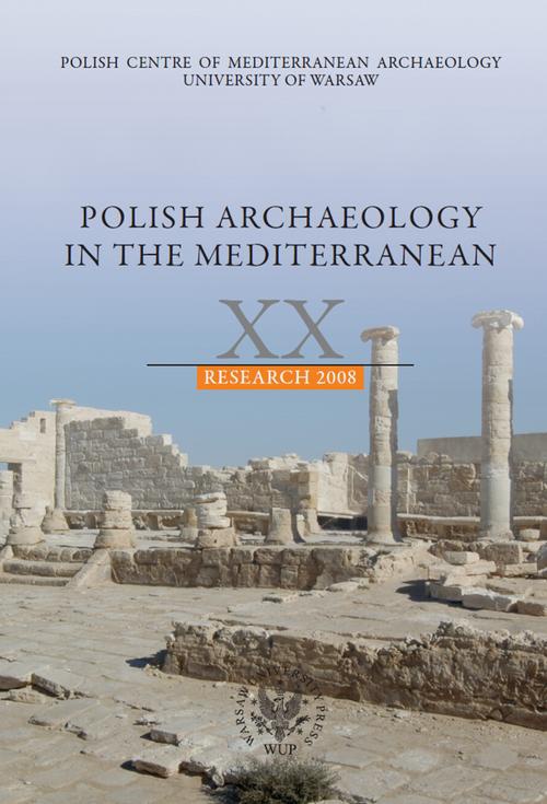 Обкладинка книги з назвою:Polish Archaeology in the Mediterranean 20
