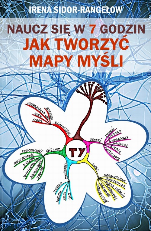 The cover of the book titled: Naucz się w 7 godzin: Jak tworzyć mapy myśli