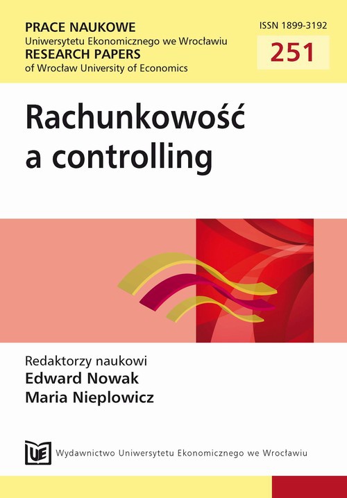 Обкладинка книги з назвою:Rachunkowość a controlling