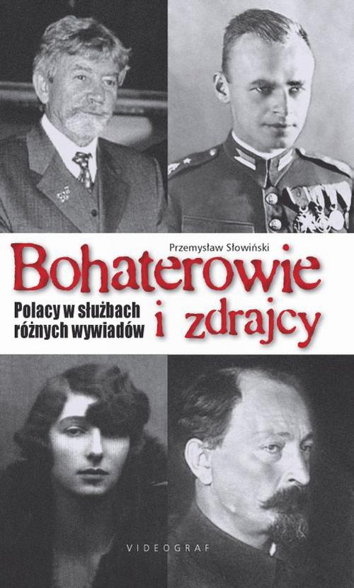 Обложка книги под заглавием:Bohaterowie i zdrajcy