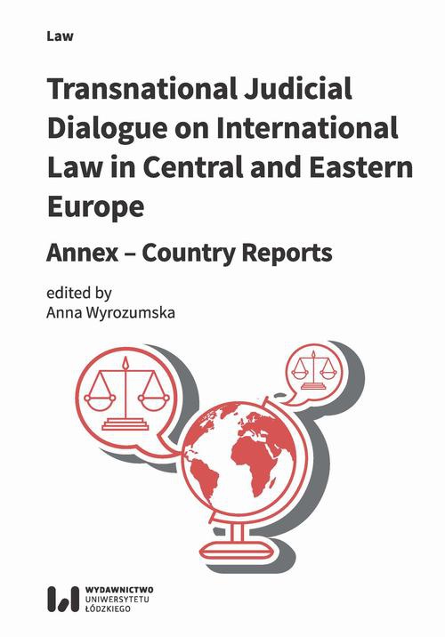 Обложка книги под заглавием:Transnational Judicial Dialogue on International Law in Central and Eastern Europe