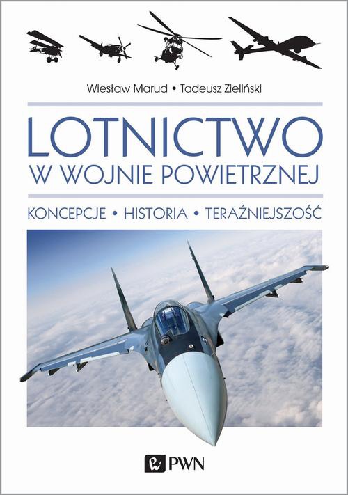 Обложка книги под заглавием:Lotnictwo w wojnie powietrznej