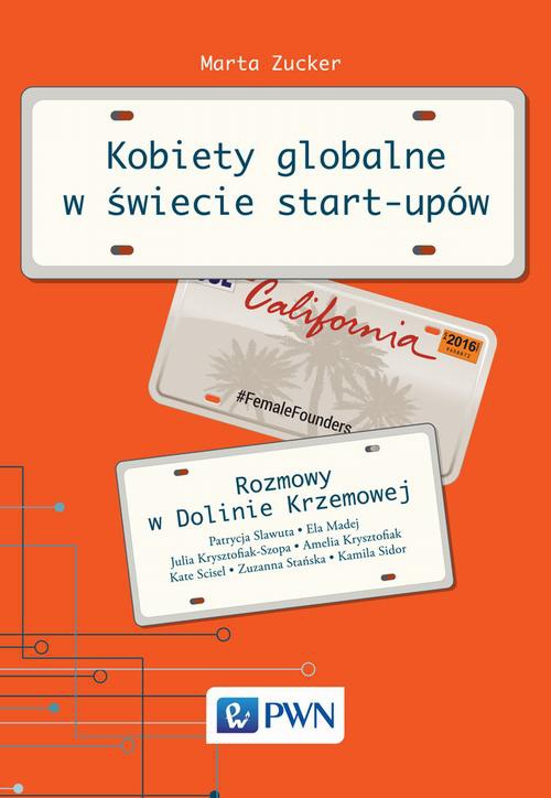 The cover of the book titled: Kobiety globalne w świecie start-upów