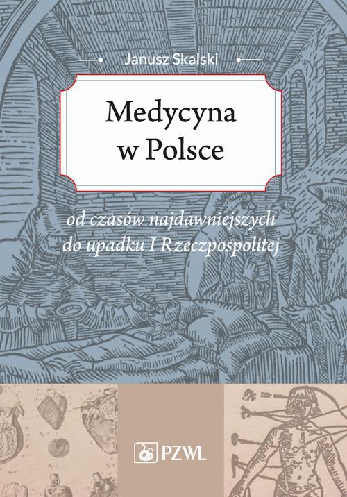 Обложка книги под заглавием:Medycyna w Polsce