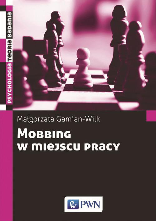 Обложка книги под заглавием:Mobbing w miejscu pracy