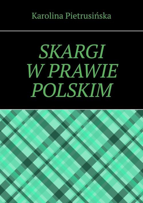 Okładka:Skargi w prawie polskim 