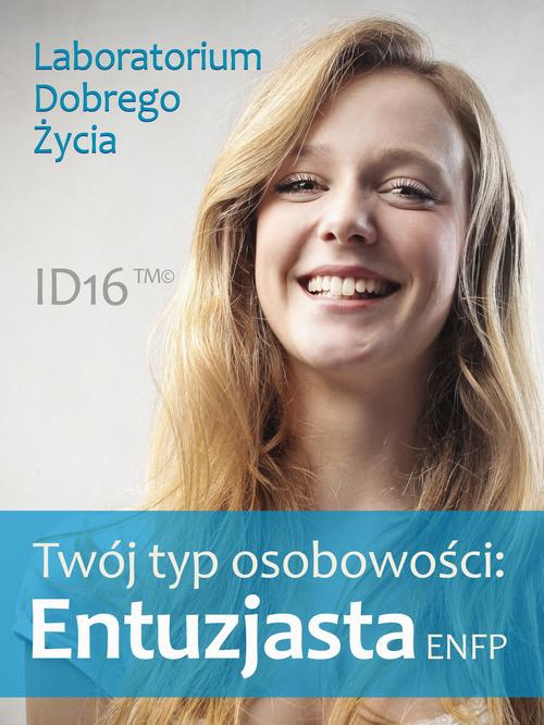 Обложка книги под заглавием:Twój typ osobowości: Entuzjasta (ENFP)