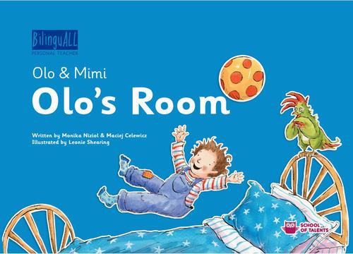Okładka:Olo’s Room. Ebook + audiobook. Nauka angielskiego dla dzieci 2-7 lat 