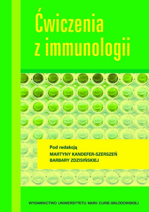 Okładka książki o tytule: Ćwiczenia z immunologii