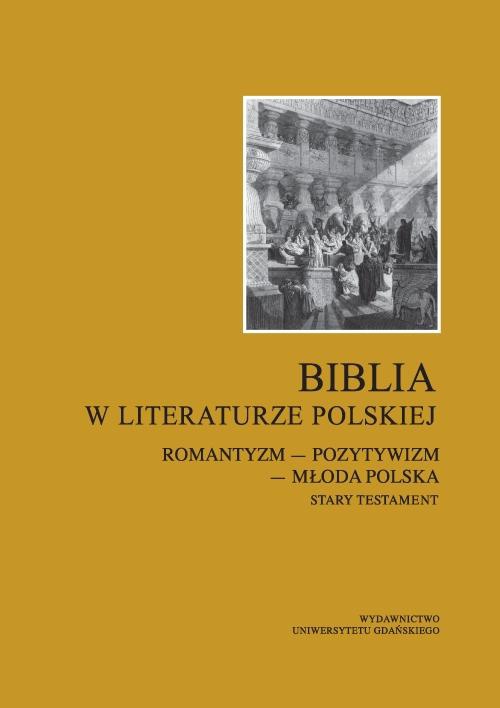 Okładka książki o tytule: Biblia w literaturze polskiej