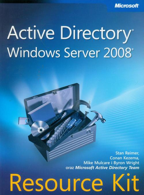 The cover of the book titled: Active Directory Windows Server 2008 Resource Kit