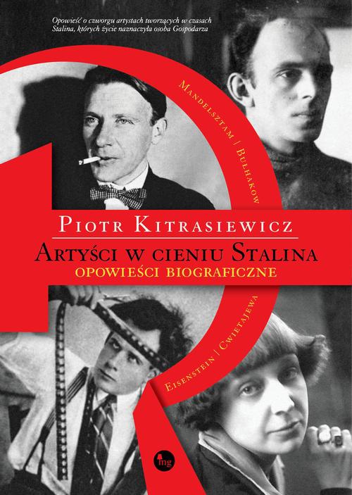 Обложка книги под заглавием:Artyści w cieniu Stalina