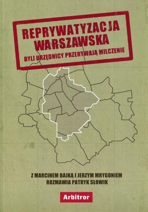 Okładka:Reprywatyzacja warszawska 