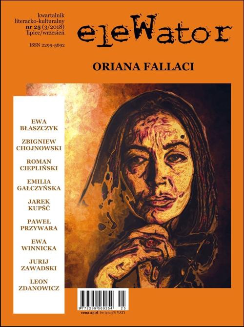 Okładka książki o tytule: eleWator 25 (3/2018) - Oriana Fallaci